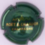 Marque : MOET & CHANDON N∞ Lambert : 190 Couleur : Vert foncé Description : Inscription 1743 couronnée et nom de la marque  Emplacement : 