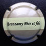 Marque : GRANZAMY N° Lambert : 21 Couleur :  Fond or mat Description : Nom de la marque  Emplacement : 