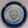 Marque : SALMON N° Lambert : 15 Couleur : Contour noir, fond blanc Description : Montgolfière et nom de la marque Emplacement : 