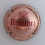 Marque : RUINART N° Lambert : 65b Couleur : Rosé et rouge - 32mm Description : Nom de la marque au-dessous d'un blason couronné  Emplacement : 