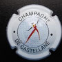 Marque : CASTELLANE (de) N° Lambert : 50 Couleur : Blanc, écriture noire, dessin   polychrome  Description : Danseuse  Emplacement : 