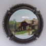 Marque : FINOT Gérard N° Lambert : 1c0 Couleur : Polychrome, contour marron Description : Bâtiment de la propriété  Emplacement : 