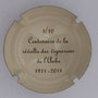 Marque : SONNET Jacques N° Lambert : 9 verso Couleur : Crème et noir Description : Centenaire de la révolte des vignerons de l'Aube - 1911 - 2011  Emplacement : 