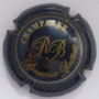 Marque : ROUSSEAUX - BATEUX N° Lambert : 12 Couleur : Bleu et or Description : Initiales RB et nom de la marque Emplacement : 