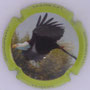 Marque : Hubert N° Lambert : 6-2 Couleur : Polychrome Description : Pygargue  Emplacement : 