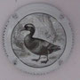 Marque : GENERIQUE  N° Lambert : 852e Couleur : Fond crème, dessin noir Description : Canard  Ref perso : 