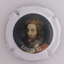 Marque : LALLEMENT Jean N° Lambert : 17j Couleur : Polychrome, contour blanc  Description : Louis XI - nom de la marque Emplacement : 