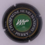Marque : MANDOIS Henri N° Lambert : 18 Couleur : Centre vert.  Description : Inscription HM inversé : WH - nom de la marque  Emplacement
