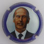 Marque : DONDELINGER - BROUCKAERT  N° Lambert : 3.5 Couleur : Contour bleu Description : Président Giscard d'Estaing  Emplacement : 