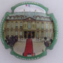 Marque : LAPOULLE Bruno N° Lambert : NR5 Couleur : Contour vert Description : Palais de l'Elysée - Nom de la marque  Ref perso : 