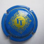 Marque :  TORCHET Frédéric N° Lambert : 1 Couleur : Bleu et Or Description : Lettres FT dans un cartouche   doré  Emplacement : 102-05-01
