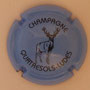 Marque : QUATRESOLS N° Lambert : 26.3 Couleur : Fond bleu Description : Cerf Emplacement :