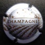 Marque : GENERIQUE  N° Lambert : 767 Couleur : Argent bleuté Description : Inscription Champagne en lettres capitales et vignes  Ref perso : 