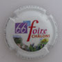 Marque : FEUILLATTE Nicolas N° Lambert : 48f Couleur : Polychrome, contour blanc Description : 66ième Foire de Châlons - nom de la marque Emplacement :