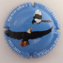 Marque : GENERIQUES N° Lambert : 1170 Couleur : Polychrome, fond bleu  Description : L'aigle et la pie Emplacement : 