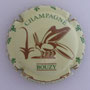 Marque : LOUVET Rémy N° Lambert : 8 Couleur : Fond crème Description : Polinisation - nom de la marque  Emplacement : 