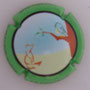 Marque : MOUTARDIER Philippe N° Lambert : 76a Couleur : Contour vert Description : Le corbeau et le renard - Nom de la marque sur le contour Emplacement : 