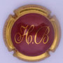 Marque : BILLIOT H N° Lambert : 4 Couleur : Bordeaux, contour or Description : Signature stylisée  Emplacement : 