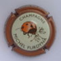 Marque : FURDYNA N° Lambert : 44o Couleur : Contour marron métallisé Description : Coccinelle - nom de la marque  Emplacement : 