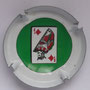 Marque : GENERIQUE  N° Lambert : 824b Couleur : Polychrome Description : Jeton de 50 - roi de carreau  Emplacement : 