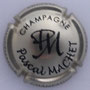 Marque : MACHET Pascal N° Lambert : 3 Couleur : Or et noir Description : Initiales - nom de la marque  Emplacement : 