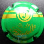 Marque :  CORDOIN Didier Laurent N° Lambert : 3 Couleur : Vert et or Description : Initiales CD et inscription   De Fontelle  Emplacement : 