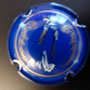 Marque :  MONGARDIEN (veuve Victorine) N° Lambert : 5 Couleur :  Bleu Description : Femme en robe de  soirée  Emplacement : 080-08-05