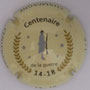 Marque : GENERIQUE  N° Lambert : 918 Couleur : Fond crème Description : Célébration du centenaire de la guerre de 14 - 18 - 1/6 Ref perso : 