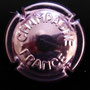 Marque : GENERIQUE  N° Lambert : 387 Couleur :Rosé - Grandes lettres, F de France étroit Description : Mention Champagne France  Ref perso : 900-07-02
