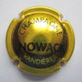 Marque : NOWACK N° Lambert : 2 Couleur : Or jaune Description : Inscription NOWACK en noir  Emplacement : 