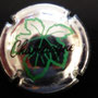 Marque : GENERIQUE  N° Lambert : 476 Couleur : Vert clair Description : feuille de vigne et inscription champagne   Ref perso : 904-04-02