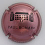 Marque : ROMAIN Paul N° Lambert : 15d Couleur : Cuivre et noir Description : Bâtisse et nom de la marque Emplacement : 