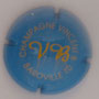 Marque : VINCENT B N° Lambert : 4 Couleur : Bleu et  jaune Description : Initiales VB - lettres bleu Emplacement : 