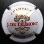 Marque : TELMONT J (de) N° Lambert : 20 Couleur : Blanc Description : Nom de la marque sur un   heaume doré  Emplacement : 