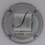 Marque : JANISSON & fils N° Lambert : 10 Couleur : Argent, Ècriture noire Description : J stylisé dans un carré  Emplacement : 