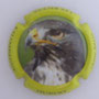 Marque : HUBERT N° Lambert : 7b Couleur : Contour jaune anis Description : Aigle royal - nom de la marque  Emplacement : 