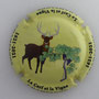 Marque : GENERIQUES N° Lambert : 1170b Couleur : Polychrome, fond jaune  Description : Le cerf et la vigne Emplacement : 