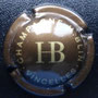 Marque : BLIN H & Co N° Lambert : 11 Couleur : Marron et or  Description : Intiales HB  Emplacement : 