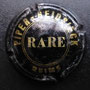 Marque : PIPER-HEIDSIECK N° Lambert : 121 Couleur : Noir et Or Description : Nom de la marque et inscription "RARE"  Emplacement : 