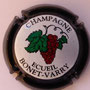 Marque : BONET - VARRY N° Lambert : 2 Couleur : Contour noir Description : Grappe de raisins - nom de la marque Emplacement : 