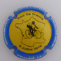 Marque : CHAURE Jean-Louis N° Lambert : NR Couleur : Fond jaune, contour bleu Description : Tour de France 9 juillet 2019 - nom de la marque Emplacement : 