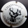 Marque :   LAMOUREUX Guy N° Lambert : 1 Couleur :  Gris pâle et noir  Description : Dom Pérignon  Emplacement :