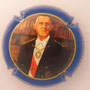 Marque : BARFONTARC (de) N° Lambert : 16a Couleur : Polychrome, contour bleu Description : Général De Gaulle - président de la République -nom de la marque  Emplacement :