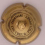 Marque : COUVREUR - PHILIPPART N° Lambert : 10 Couleur : Or jaune et noir Description : Initiales CP cursives dans  un cercle - nom de la marque Emplacement : 
