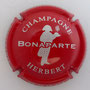 Marque : HERBERT Didier  N° Lambert : 83c  Couleur : Rouge et blanc  Description : Restaurant Bonaparte - nom de la marque   Emplacement : 