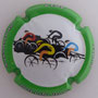 Marque : COLLIN Jean N° Lambert : NR2 Couleur : Fond Blanc, contour vert Description : TDF 2019 maillot vert - Nom du producteur Emplacement :