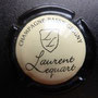 Marque :  LEQUART Laurent N° Lambert : 2 Couleur :  Contour noir Description : Initiales LL dans un blason et nom de la marque Emplacement : 
