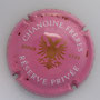 Marque : CHANOINE N° Lambert : 5 Couleur : Rose, blanc et or Description : Inscription Chanoine frères au-dessus d'un blason avec une aigle à deux tètes   Emplacement : 