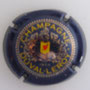 Marque : DUVAL LEROY N° Lambert : 5 Couleur : Bleu foncé, or et jaune-orangé Description : Armoiries et coeur rouge - nom de la marque  Emplacement : 
