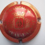 Marque : AUTREAU LASNOT N° Lambert : 14 Couleur : Rouge et or vif, striée Description : Initiales dans un blason entouré de deux grappes  Emplacement : 004-08-01